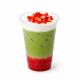 strawberry matcha